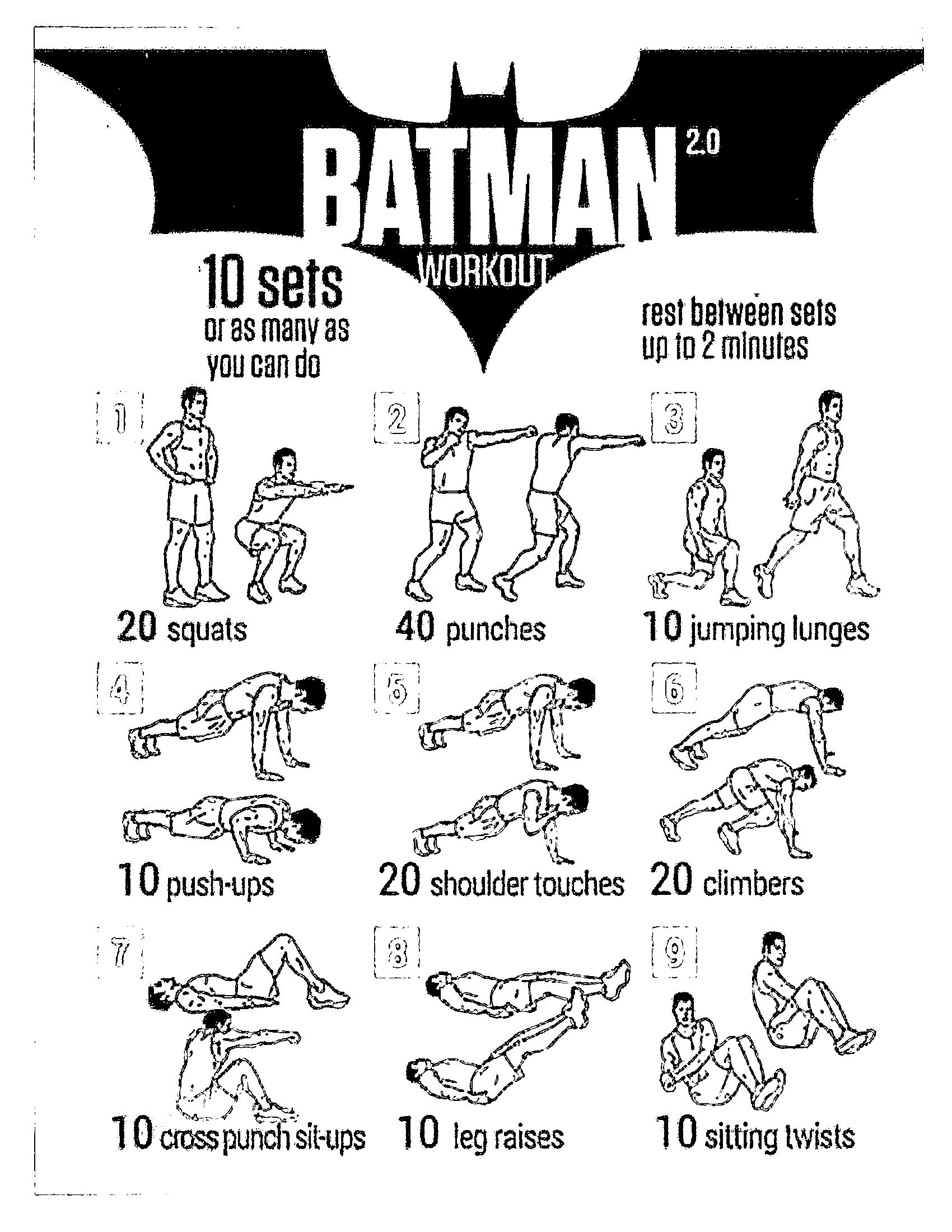 Batman Workout! - Fort Wayne ATA